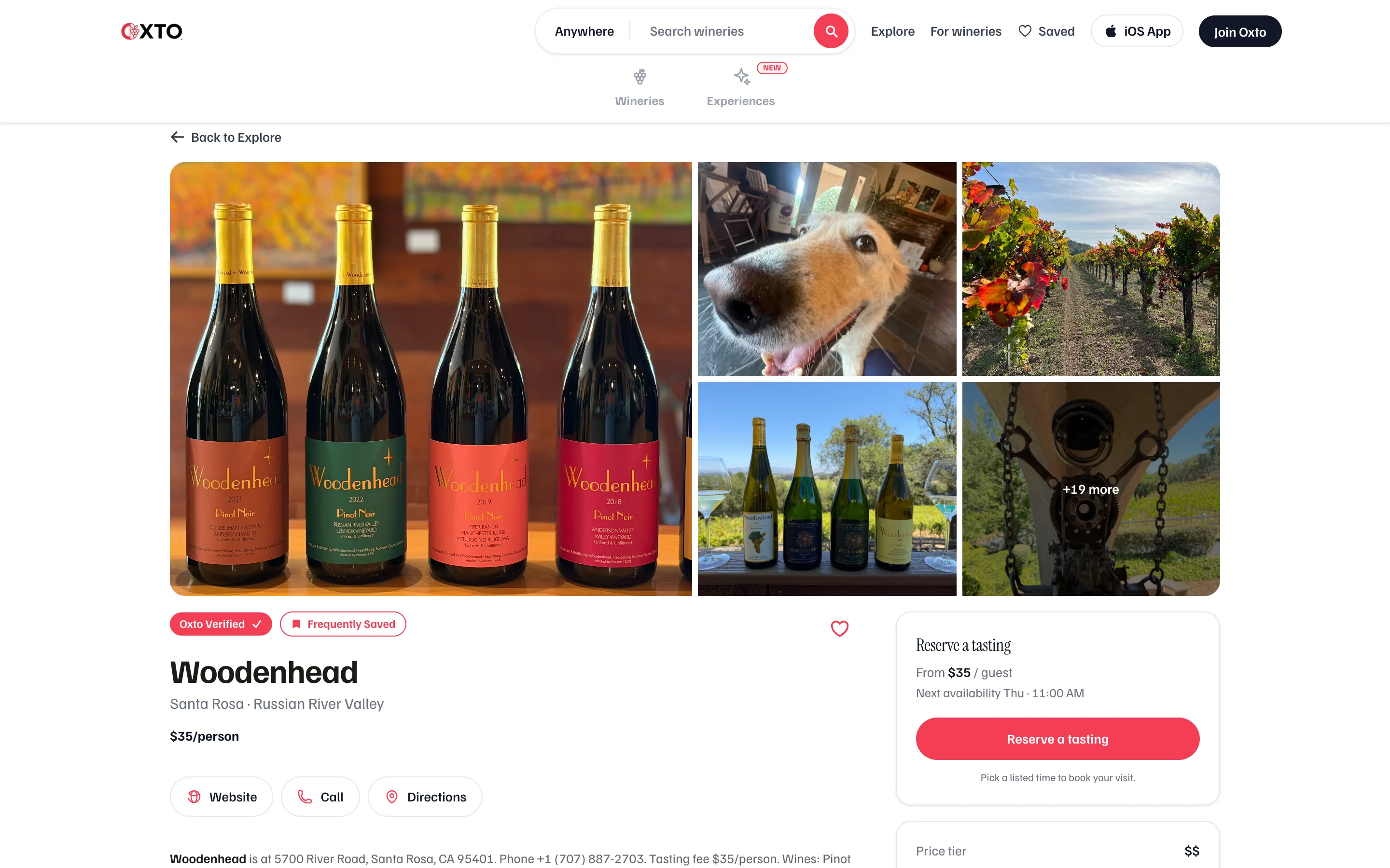 Winery profile